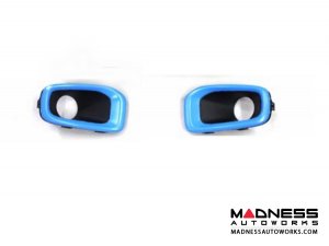 Jeep Renegade Fog Light Trim Kit - Blue